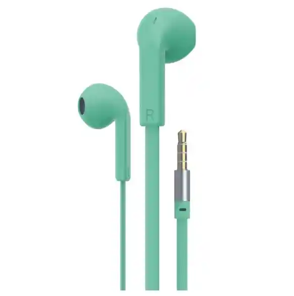 Audífonos De Cable Harvic Eh-521-d Verde