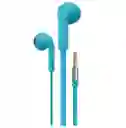 Audífonos De Cable Harvic Eh-521-d Celeste