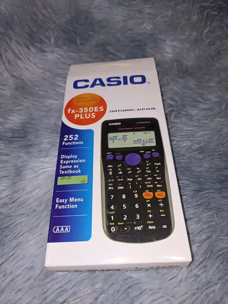 Calculadora Científica Casio Fx-350 Es Plus