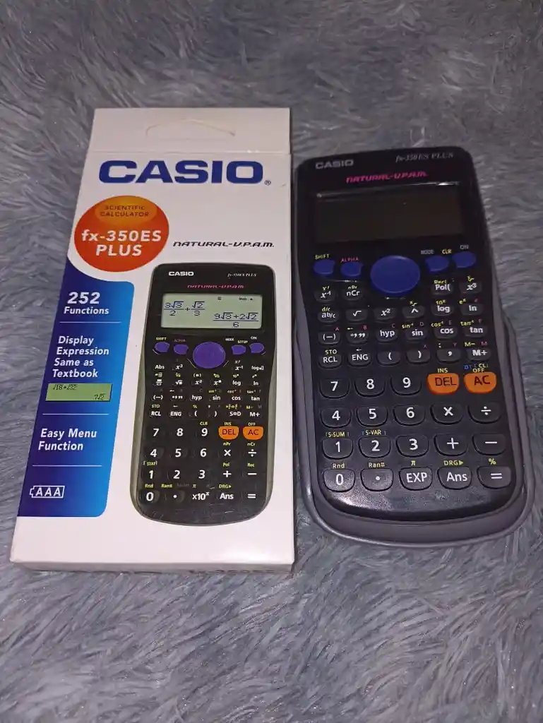 Calculadora Científica Casio Fx-350 Es Plus