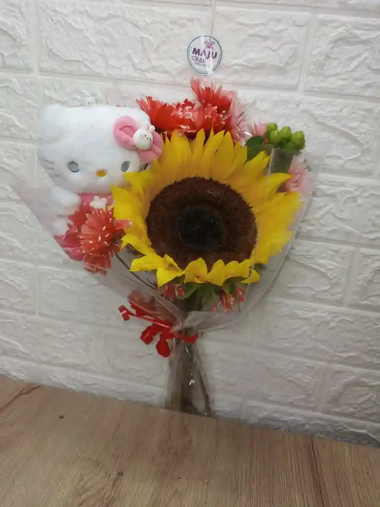Girasol Natural Mas Peluche
