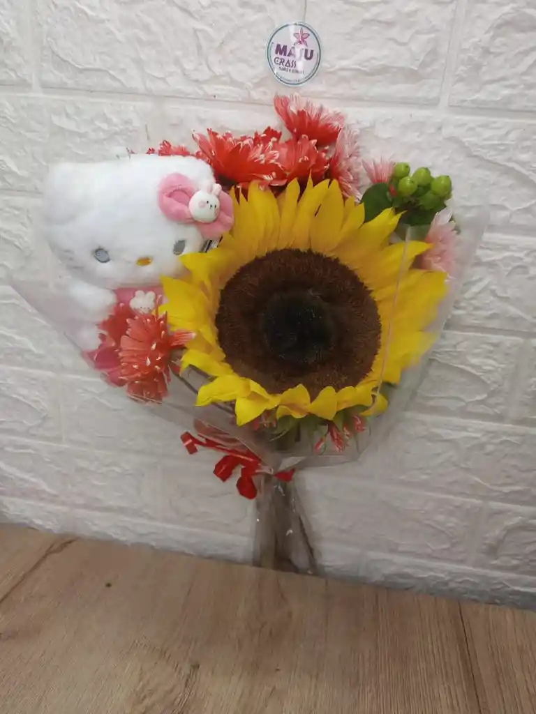 Girasol Natural Mas Peluche