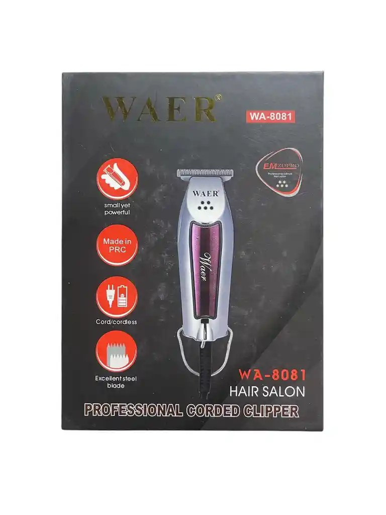 Máquina Para Motilar Waer Wa-8081 Profesional