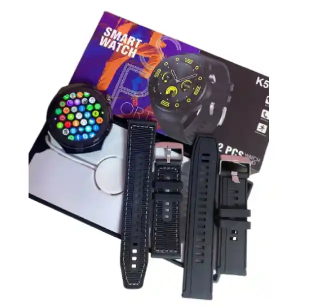 Smart Watch Inteligente K500 Negro Potencia Y Estilo En Cada Movimiento