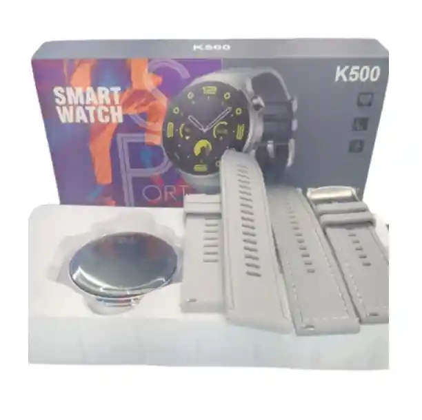 Smart Watch Inteligente K500 Blanco Innovación Y Elegancia En Tu Muñeca