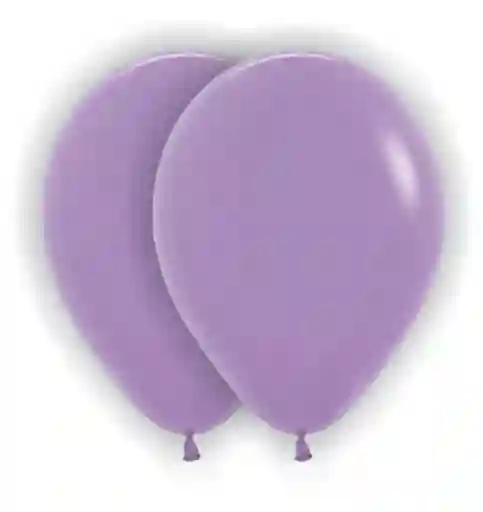 Bombas Globos Convencional Lila R12 X 10und