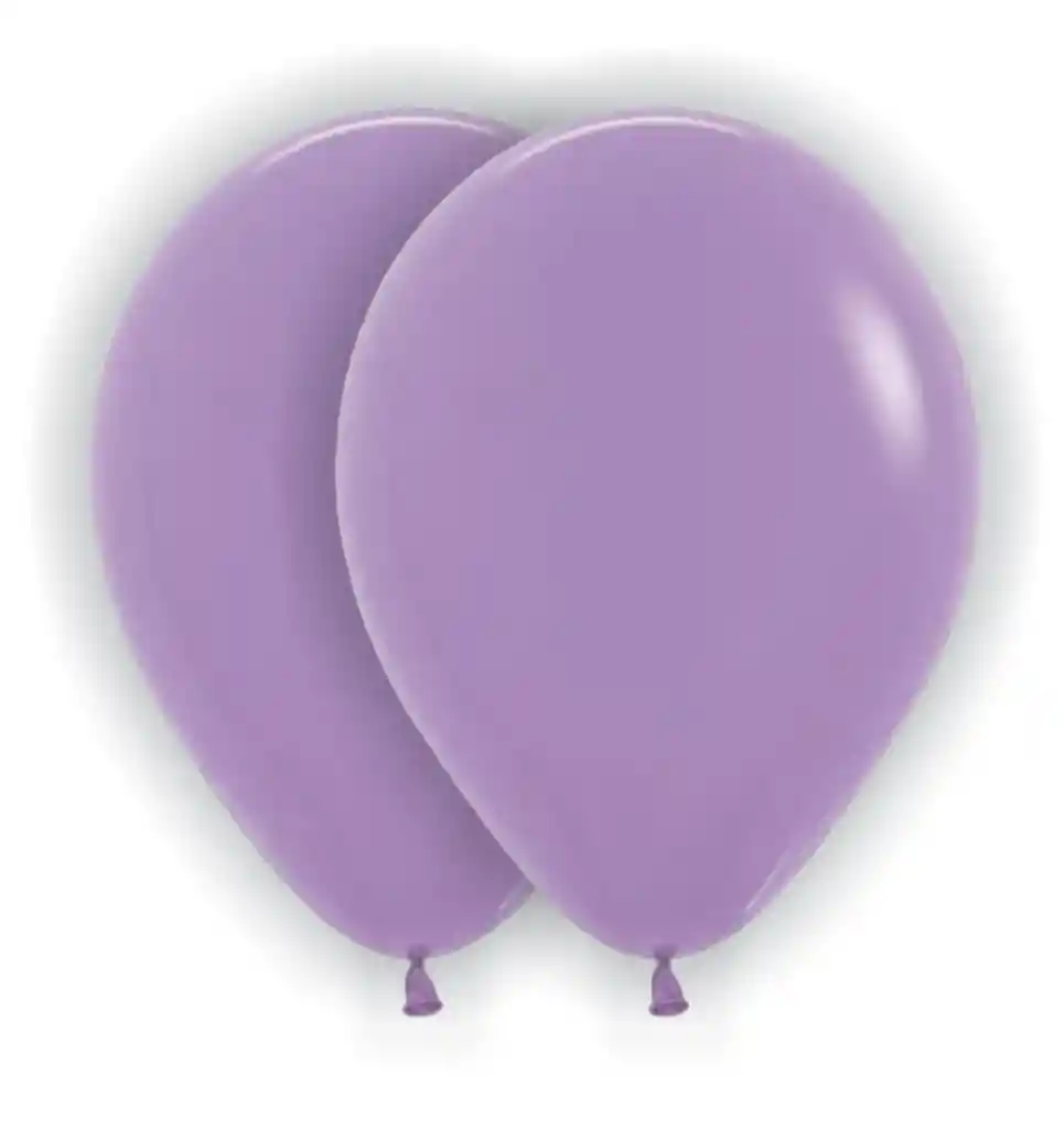 Bombas Globos Convencional Lila R12 X 10und