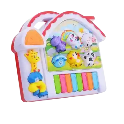 Juguete Bebe Mini Piano Organeta Musical Casa Granja