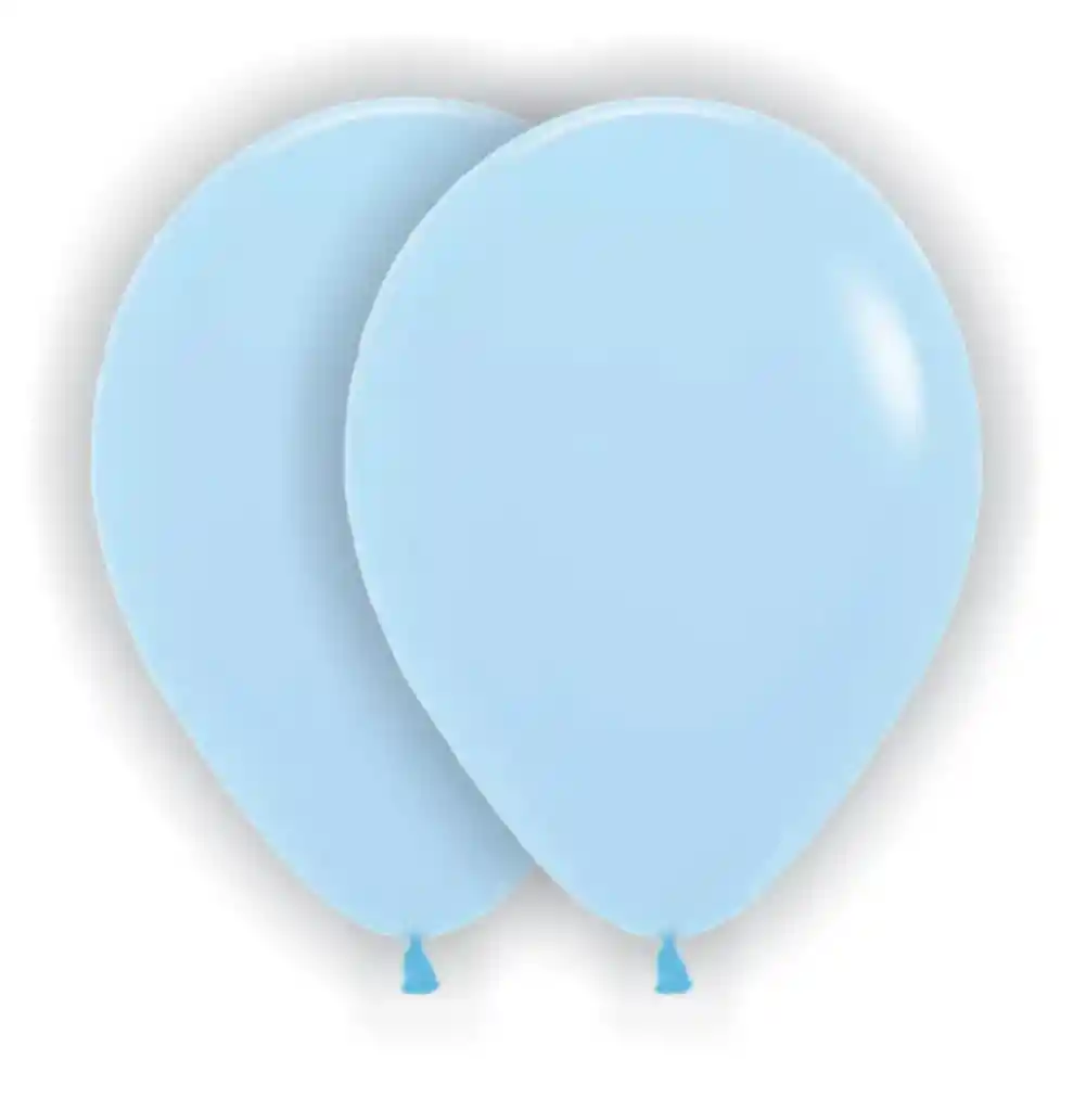 Bombas Globos Convencional Azul R12 X 10und