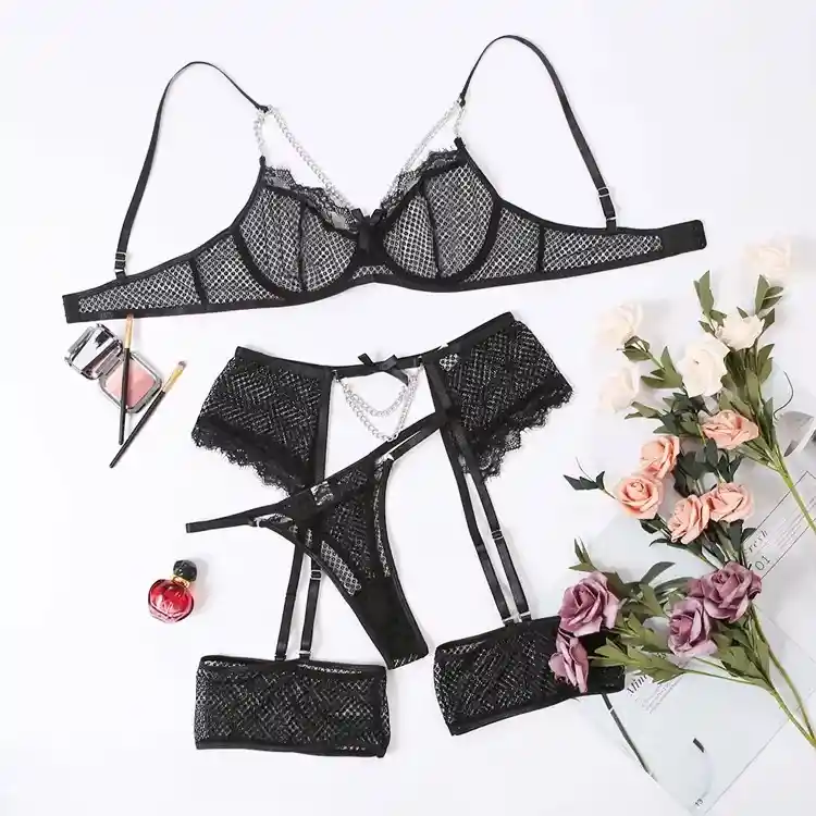 Body Para Mujer Off-the-hombro Mangas Largas Tira Antideslizante