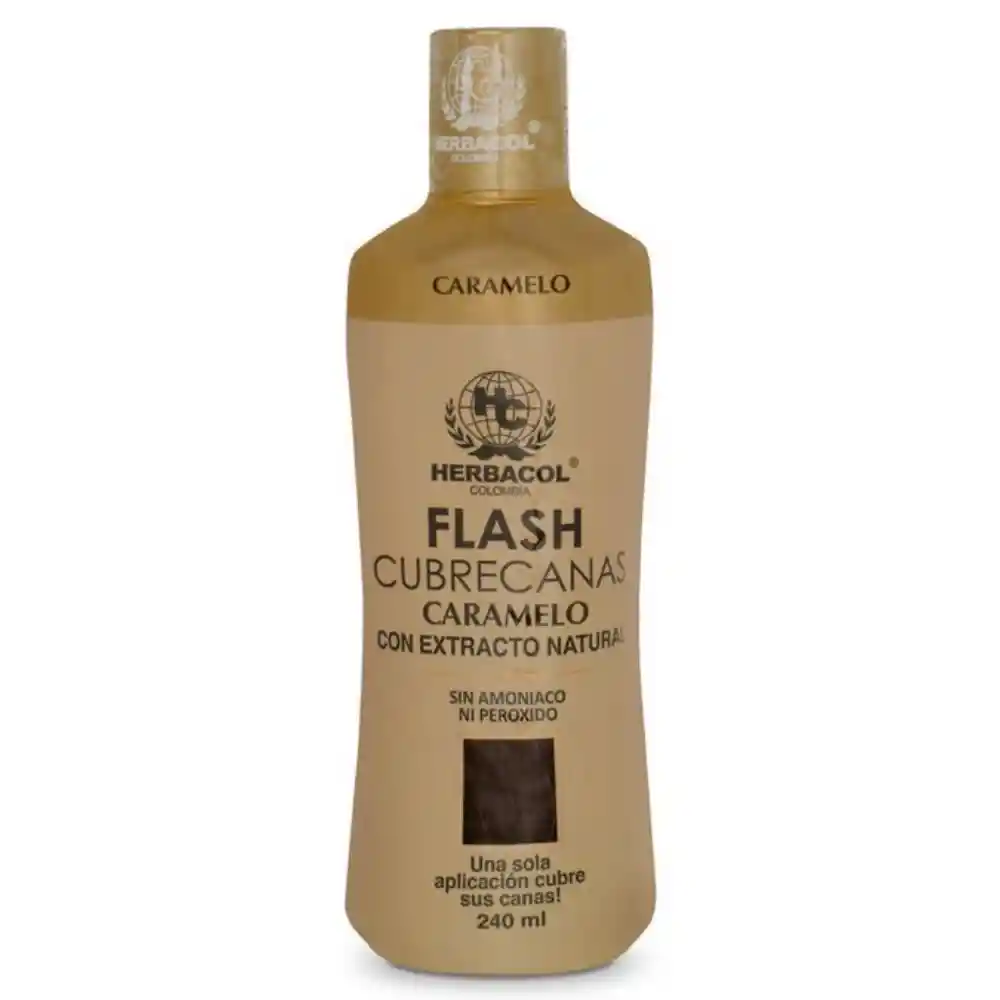 Herbacol Flash Cubrecanas Caramelo 240 Ml