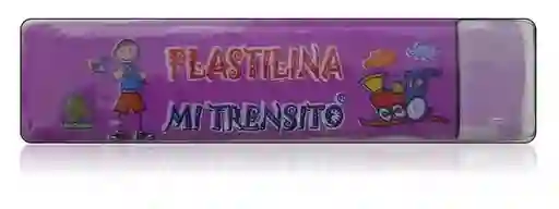 Plastilina En Barra Color Morado 55 Gr Mi Trencito