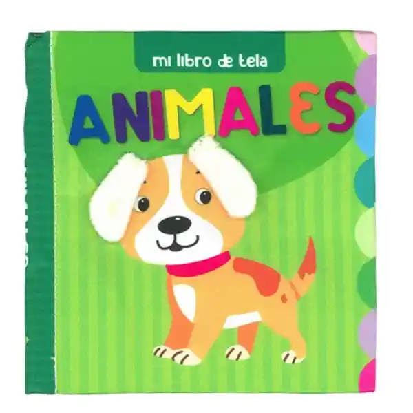 Mi Primer Libro De Tela Animales Didáctico Y Suave Para Bebés