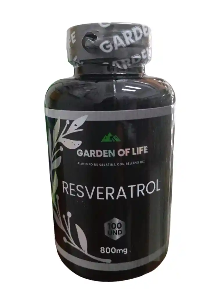 Resveratrol X 800 Mg 100 Und Garden Of Life