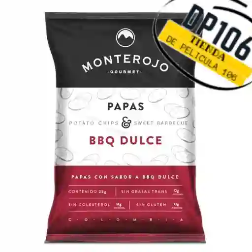 Papas Bbq Dulce Monterojo 25 G