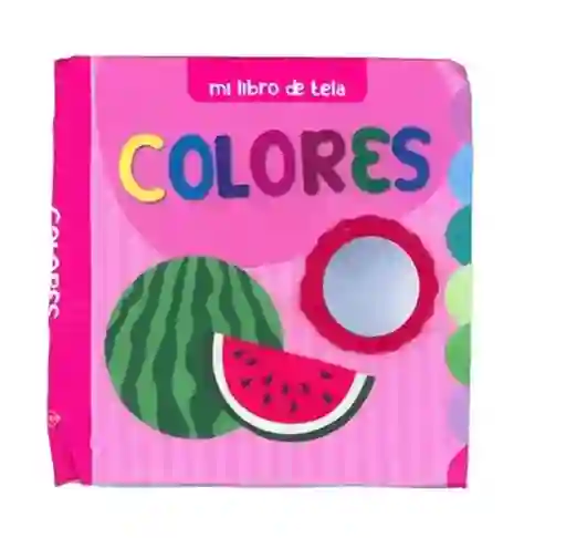 Mi Primer Libro De Tela Colores Didáctico Y Suave Para Bebés