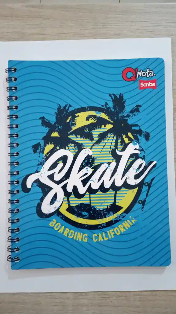 Cuaderno Academico Argollado 80 Hojas
