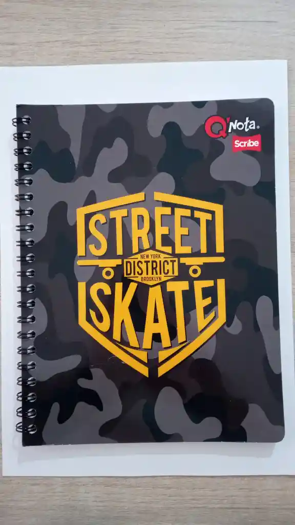 Cuaderno Academico Argollado 80 Hojas