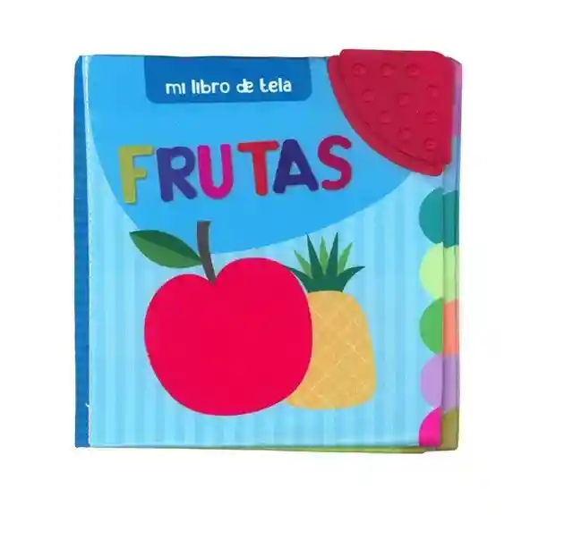 Mi Primer Libro De Tela Frutos Didáctico Y Suave Para Bebés