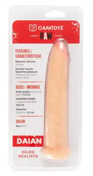 Dildo Realista Daian 17 Cm