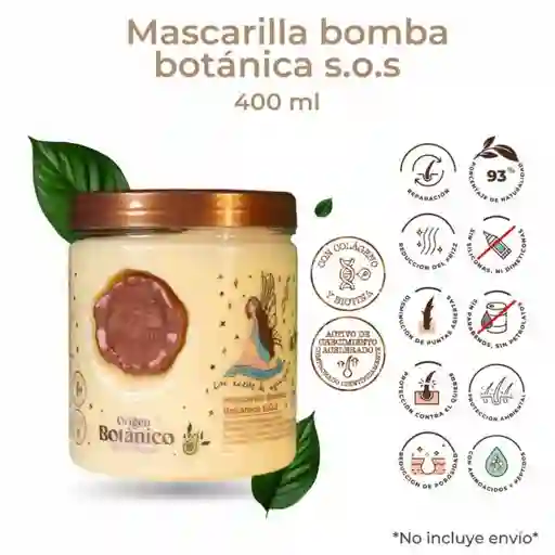 Mascarilla Bomba Botánica S.o.s Ritual Botanico
