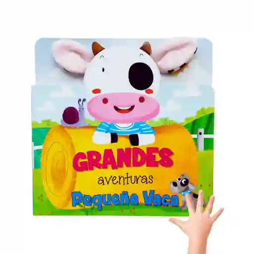 Libro Grandes Aventuras De La Pequeña Vaca Para Niños