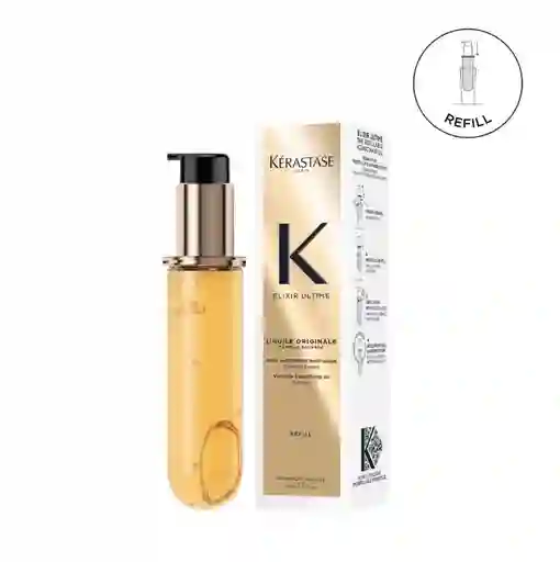 Repuesto Aceite Termo Protector Kerastase Elixir Ultime L’huile Refill Brillo Intenso 75ml