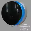 Globos Látex Satín X50 Unidades (negro, Azul Rey, Plateado)