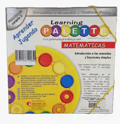 Juego Didáctico Learning Palette Matemáticas Preescolar