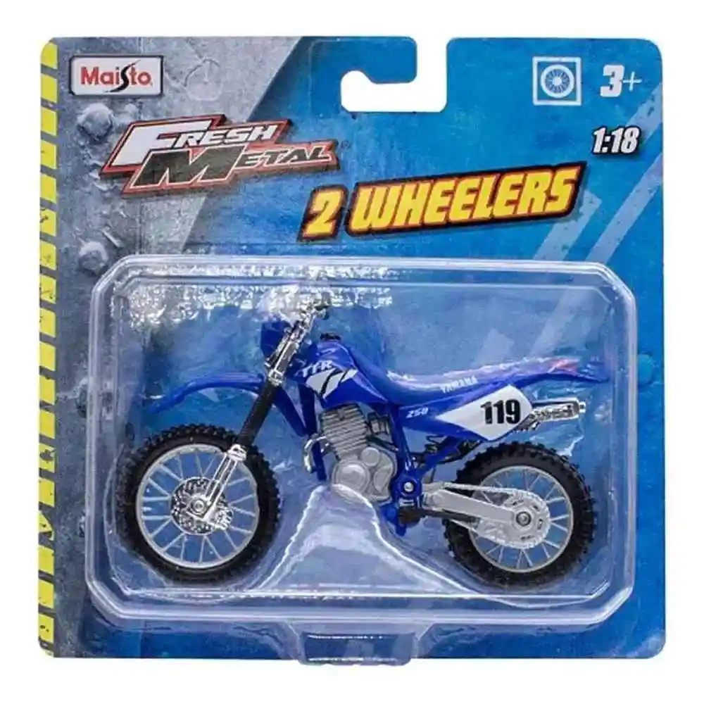 Motocicleta Coleccionable Yamaha Ttr 250 Escala 1:18 Maisto