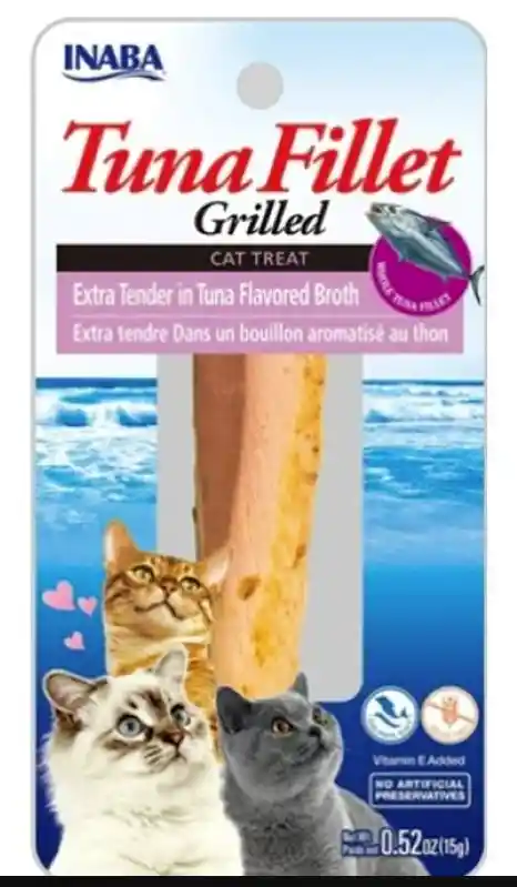 Cat Grilled Fillet Extra Tender In Tuna Flavored Broth (lila)