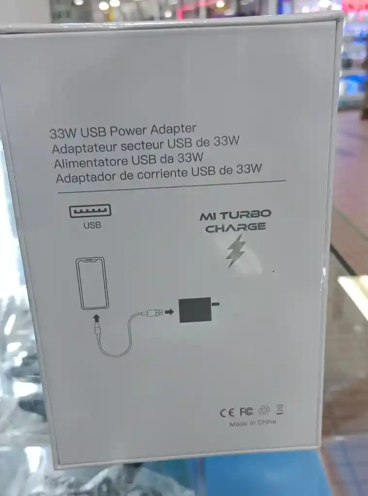 Cargador Rápido Para Celular 2 En 1 Juqu 33w Jq-151 + Cable 1 Metro Tipo C