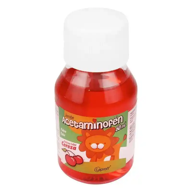 Acetaminofen Jarabe Cereza Frc.x 60 Ml