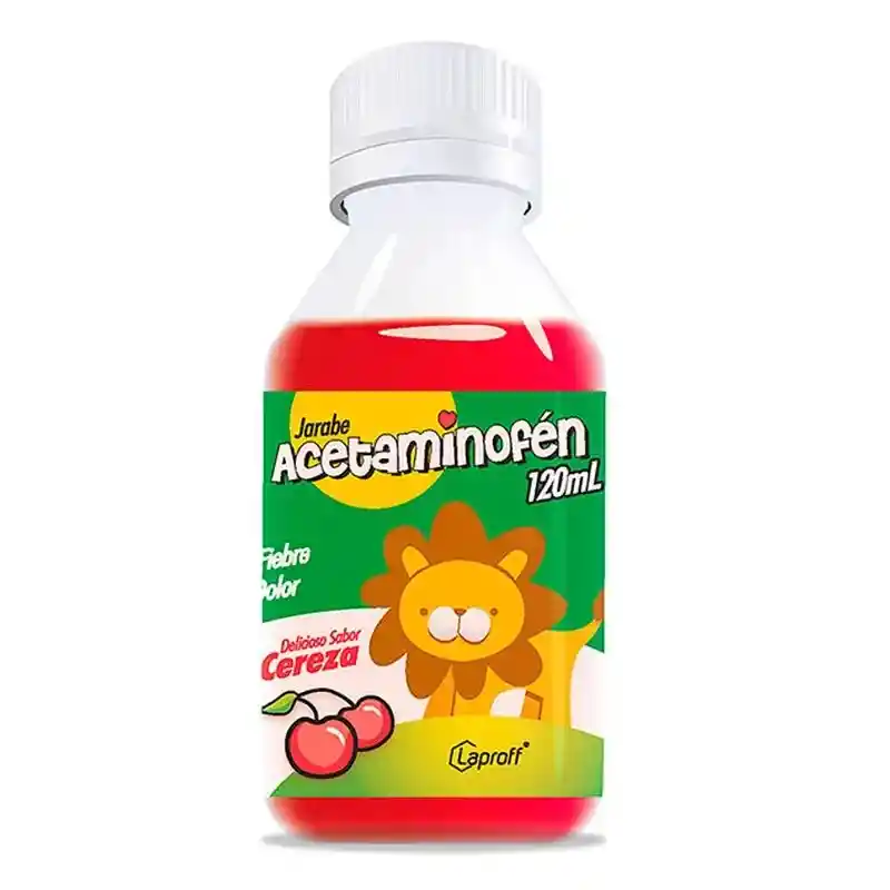 Acetaminofen Jarabe Cereza 120 Ml