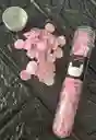 Jabon En Petalos Rosados Cilindro