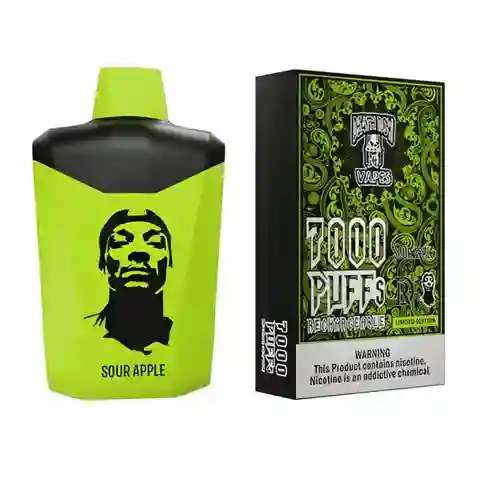 Death Row 7000 Sour Apple Disposable