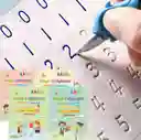 Set X4 Cuadernos Mágicos Mejora De Caligrafía Montessori
