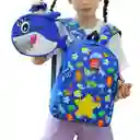 Morral Infantil 2 En 1 Impermeable
