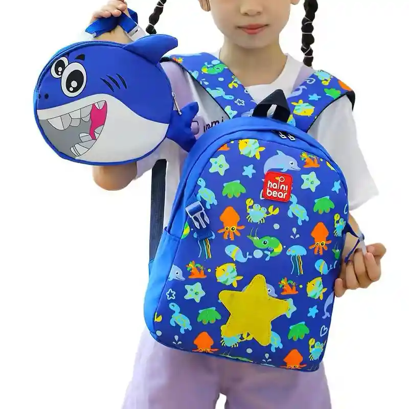 Morral Infantil 2 En 1 Impermeable