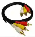 Cable 3x3 Para Audio Y Video 1.5mt