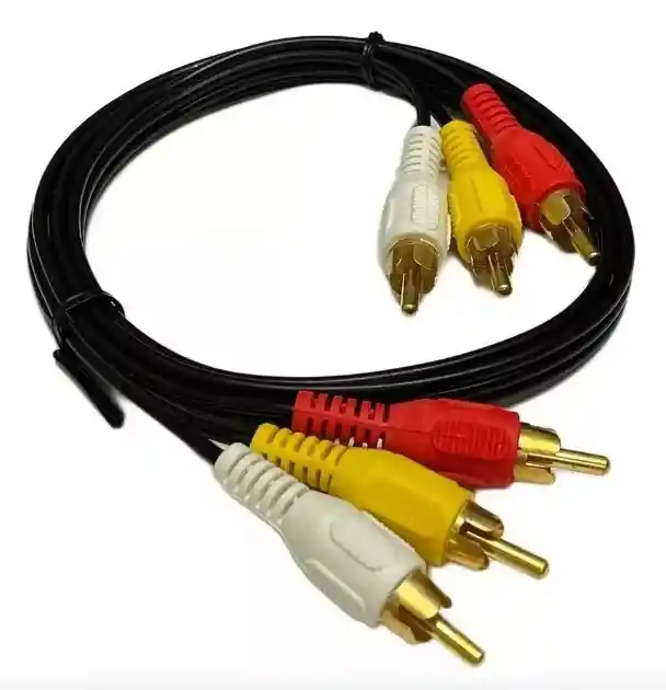 Cable 3x3 Para Audio Y Video 1.5mt