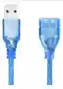 Extensión Usb 3mts Azul Macho/hembra