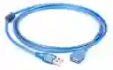 Extensión Usb 3mts Azul Macho/hembra