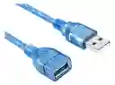 Extensión Usb 3mts Azul Macho/hembra