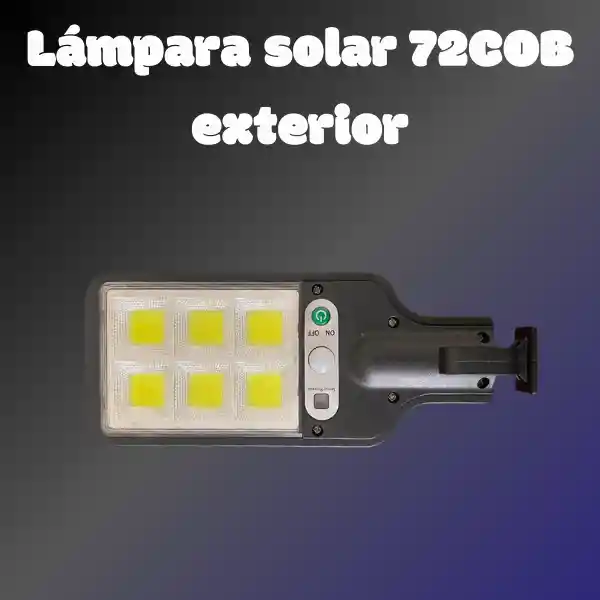Lámpara Solar 72cob