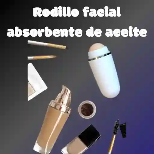 Rodillo Blanco Absorbente De Aceite Facial