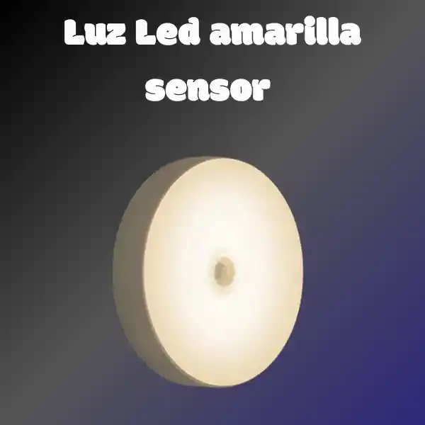 Luz Led Calida Inalámbrica Con Sensor De Movimiento