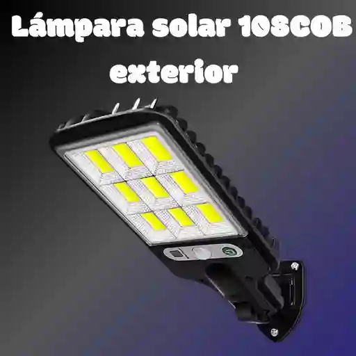 Lámpara Solar Led Blanco Frío De Pared Para Exteriores