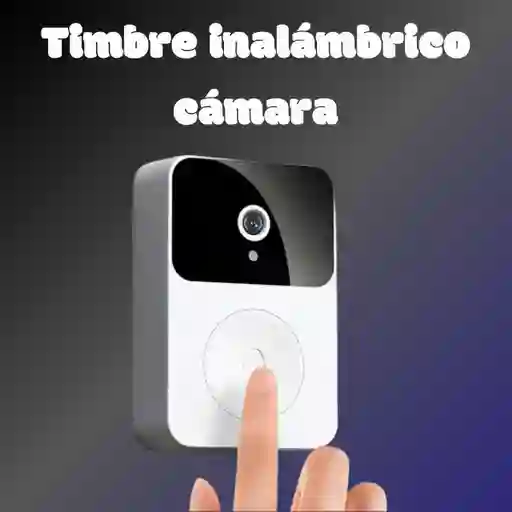Timbre Inalámbrico Con Cámara Hd Para Exteriores