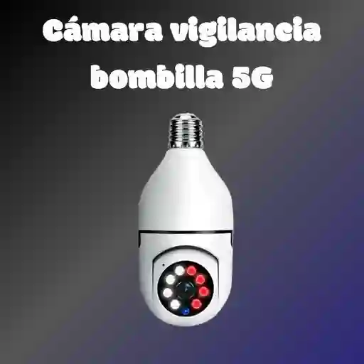 Cámara De Vigilancia E27 Con Bombilla 5g